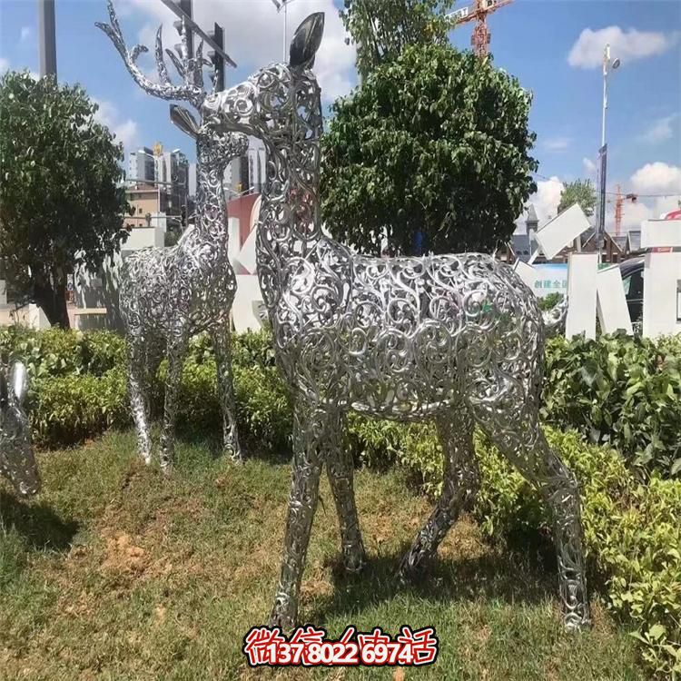 LED梅花鹿雕塑照明，景觀照明設(shè)計體驗(yàn)