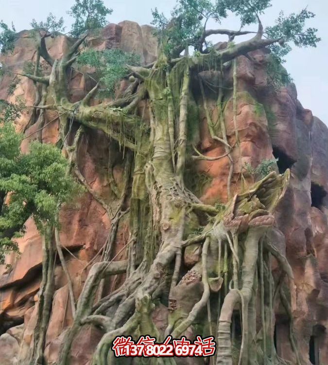 純天然石雕假山雕塑，為公園添彩添靈