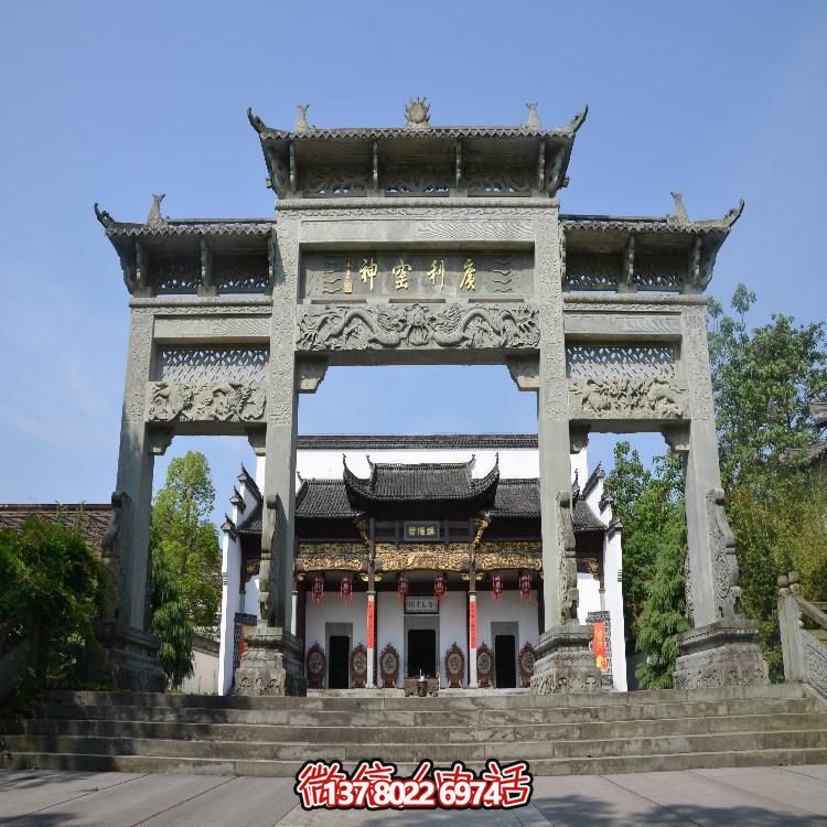 傳承中式文化，體驗大型石雕牌坊與雕塑的魅力