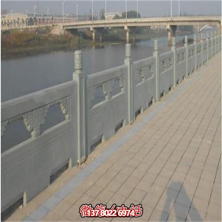 精美青石雕刻欄板，提升景區(qū)、寺廟、湖邊裝飾效果