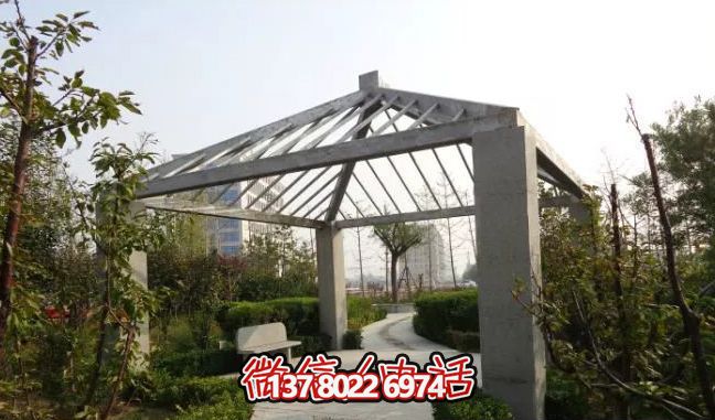 花崗巖石雕涼亭，點(diǎn)綴精彩的戶外空間