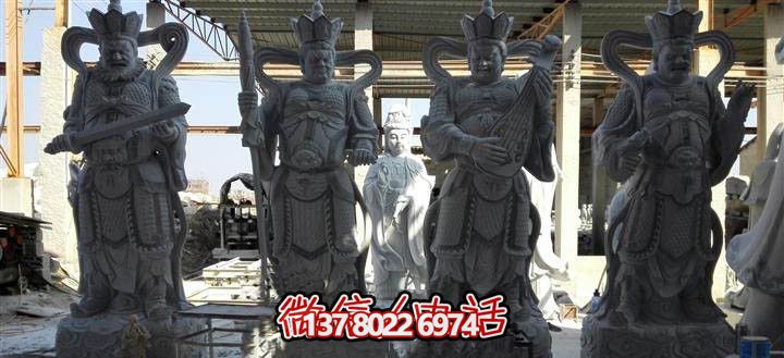古樸雅致的大理石雕塑，見證古老神佛四大天王的傳承