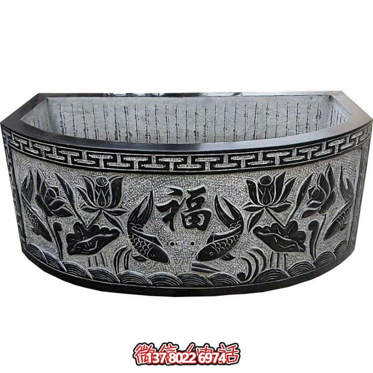 藝術(shù)精美的石雕擺件，點(diǎn)綴美麗庭院