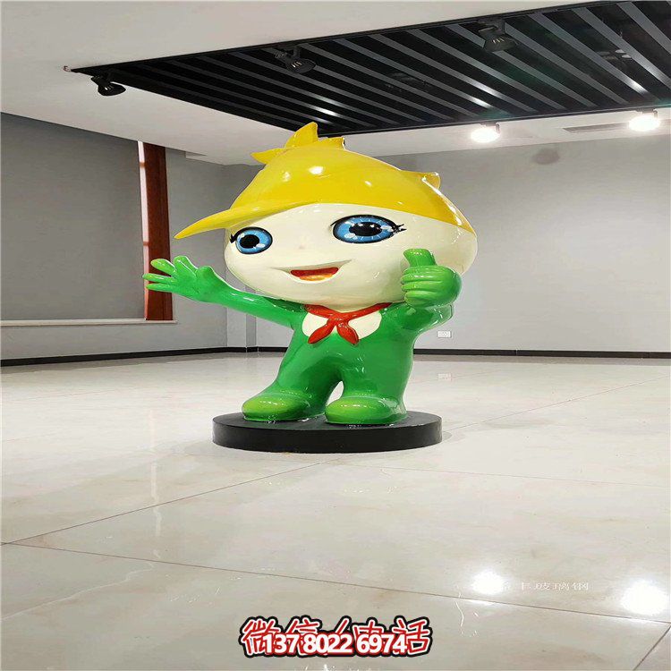 精致典雅的玻璃鋼雕塑公仔，營造浪漫優(yōu)雅的商場戶外景觀