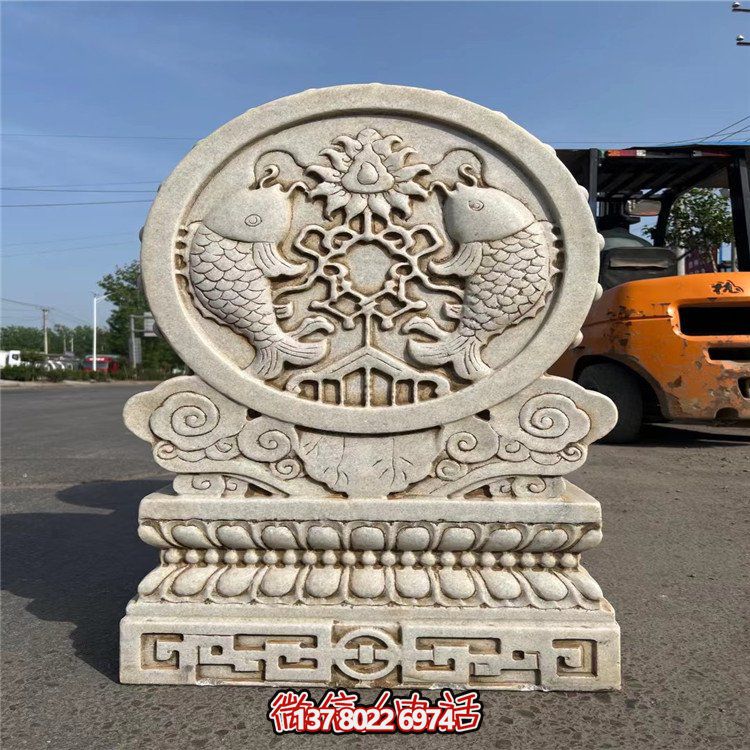 經(jīng)典韻味，精致宮廷漢白玉園林別墅裝飾擺件