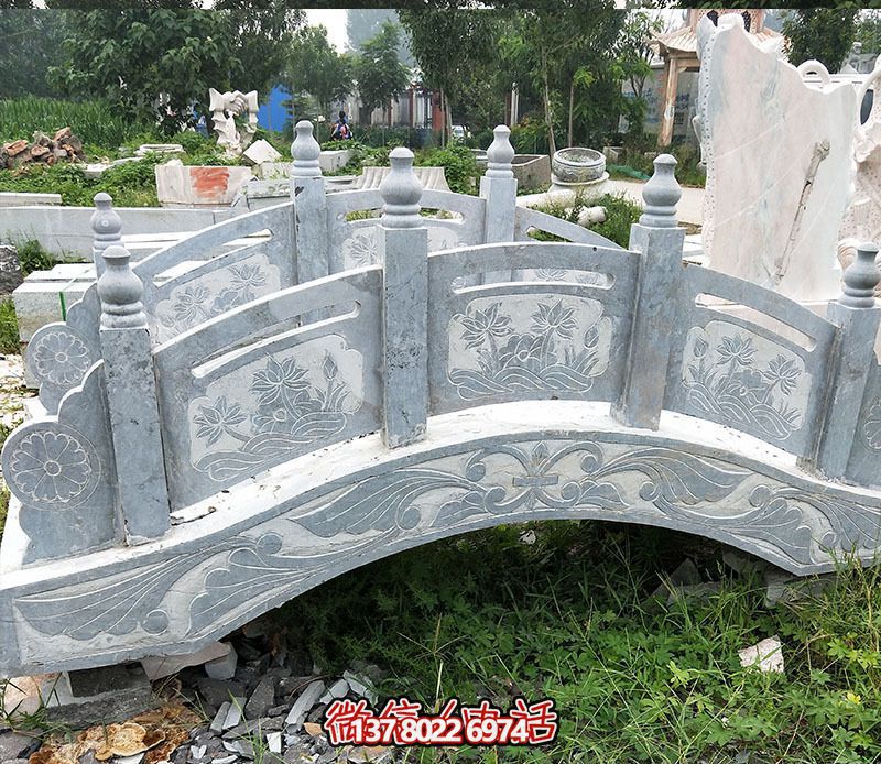 仿古石拱橋，景觀石雕，美化庭園園林