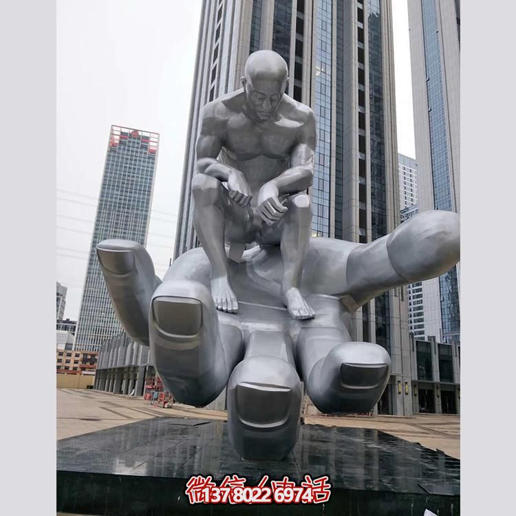 大型不銹鋼創(chuàng)意人物景觀雕塑——鐫刻在商業(yè)街、商業(yè)廣場的精美絕倫
