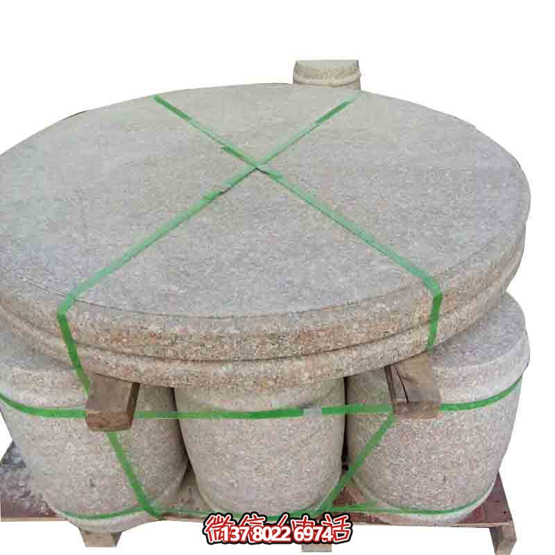 花崗巖簡易石桌，下棋納涼圓桌