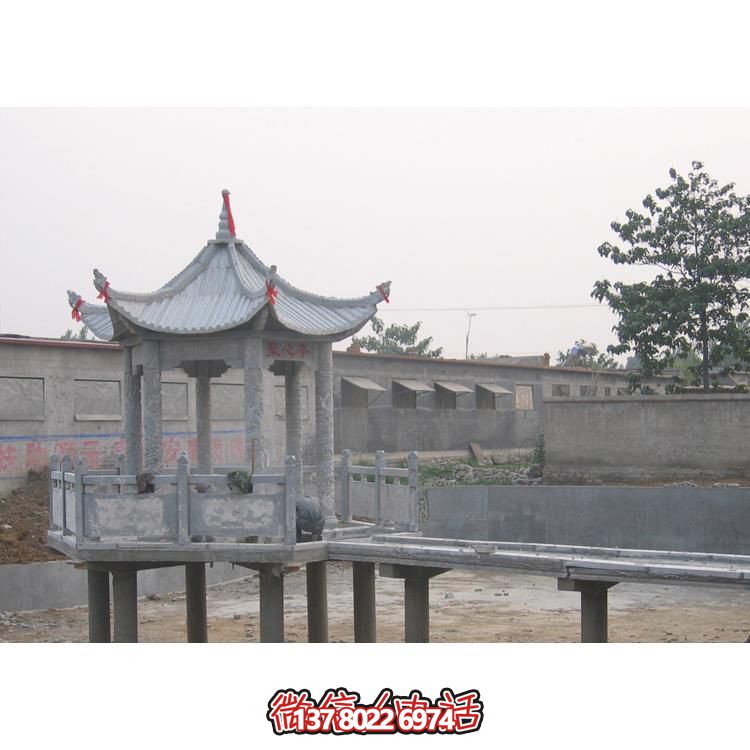 大理石景觀雕塑涼亭，滿足室外休閑需求