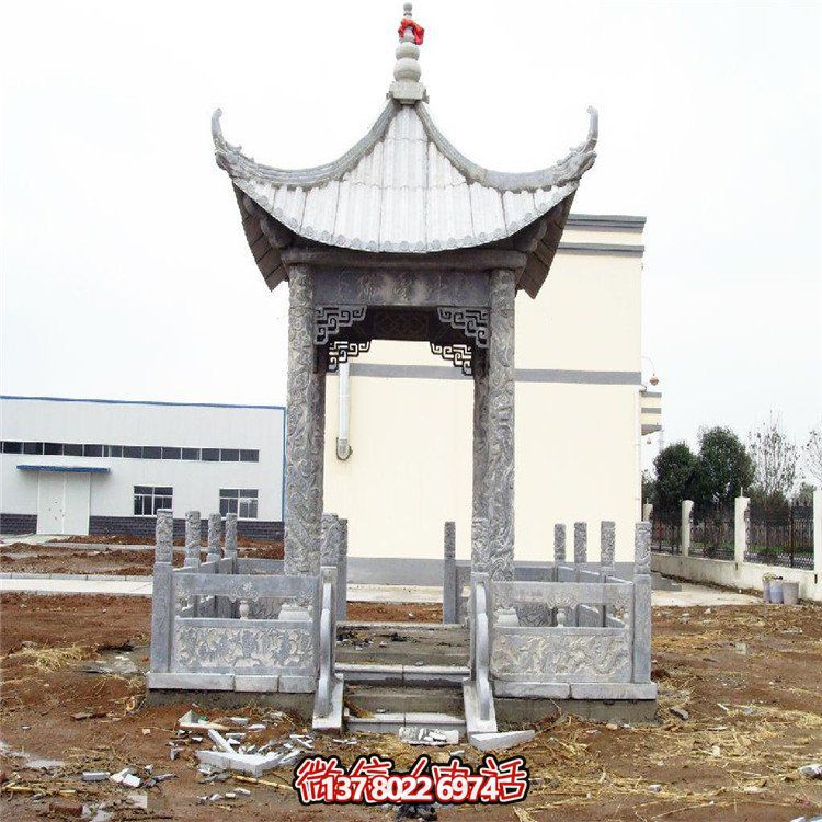 大理石石雕涼亭，為您的園林增添大型雕塑裝飾