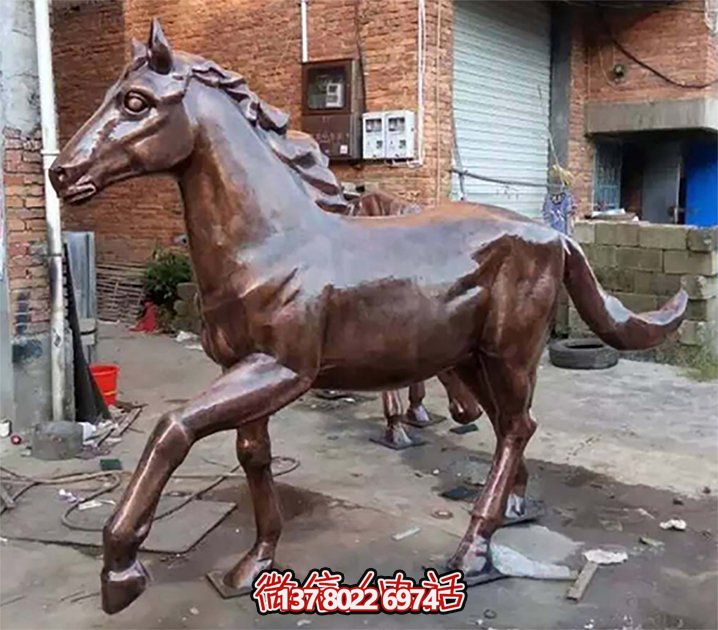 玻璃鋼動(dòng)物雕塑景觀擺放，美化城市廣場(chǎng)