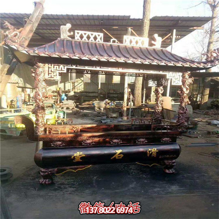 獨(dú)特創(chuàng)意銅雕香爐，讓你體驗(yàn)寺廟式神秘雕塑感受