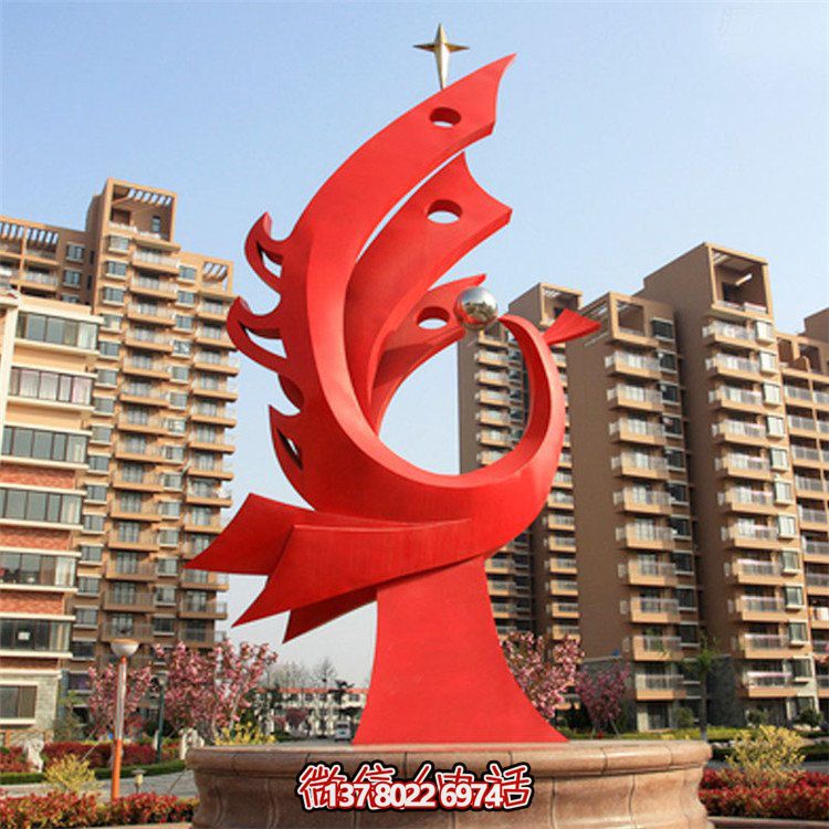 不銹鋼景觀標(biāo)志，美化別墅小區(qū)