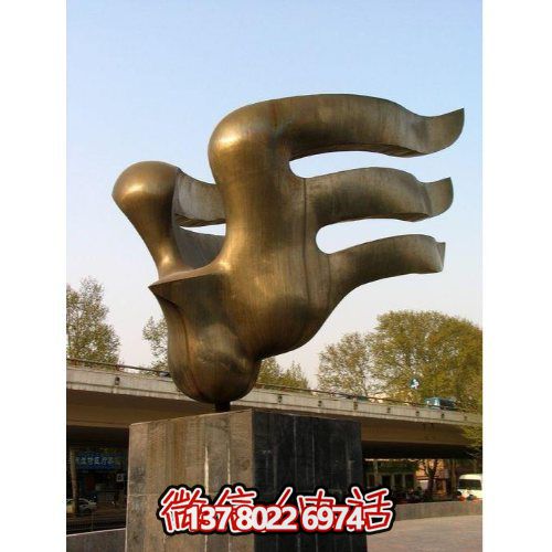 大型不銹鋼景觀雕塑，創(chuàng)意點(diǎn)亮戶外廣場、園林和景區(qū)