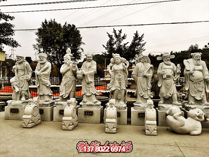 游覽大理古城，欣賞至尊神佛石雕八仙雕塑