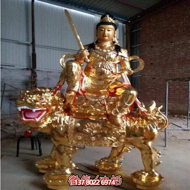 文姝普賢玻璃鋼雕塑，為景區(qū)和寺廟增添大型藝術(shù)裝置