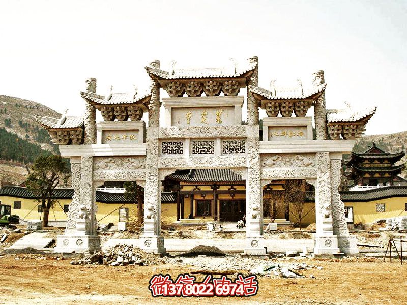 仿古斗拱牌坊，裝點(diǎn)您的景區(qū)、寺院門(mén)前